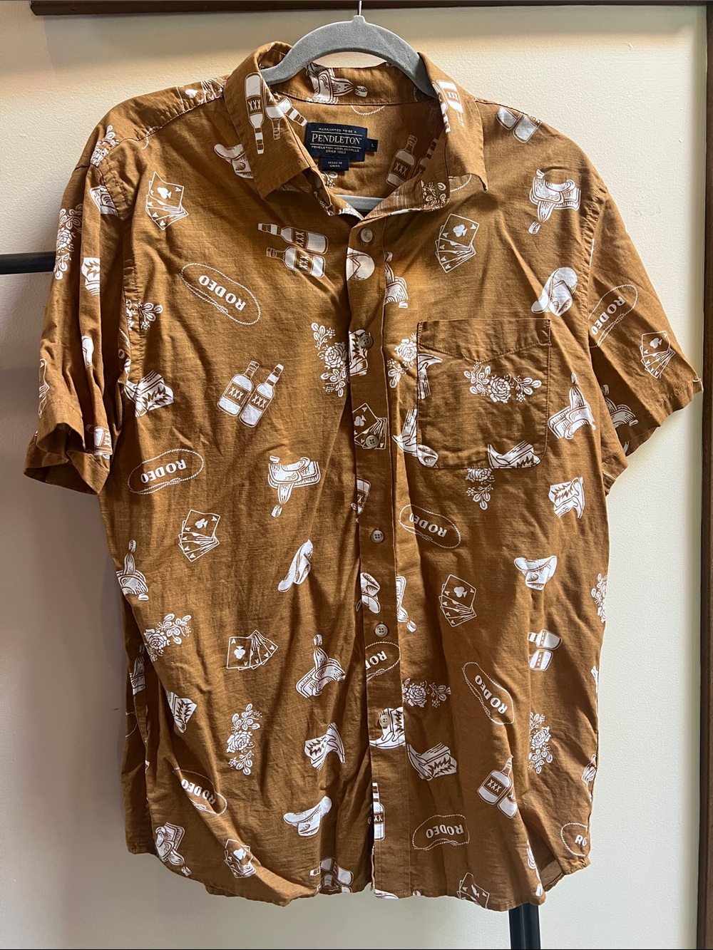 Pendleton Short-Sleeve Button-Down Shirt